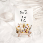 Floral Wedding Kaart