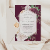  Floral Wedding Kaart