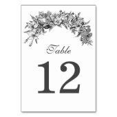  Floral Wedding Kaart (Achterkant)