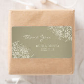 Floral Wedding Labels (Insitu)