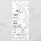 Floral Wedding Menu (Voorkant)