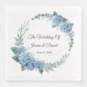 Floral Wedding Napkins Servet (Voorkant)