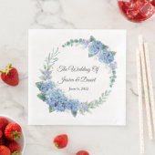 Floral Wedding Napkins Servet (Insitu)