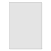 Floral Wedding Place card Kaart (Achterkant)