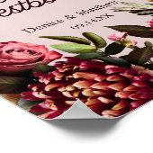 Floral Wedding Poster (Hoek)