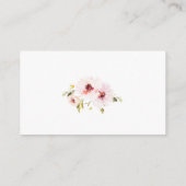 Floral Wedding Registry Insert with QR Code Informatiekaartje (Achterkant)