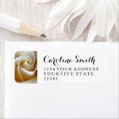 Floral Wedding Return-adreslabels Etiket (Insitu)