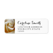 Floral Wedding Return-adreslabels Etiket (Voorkant)