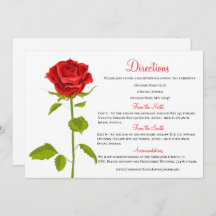 Floral Wedding Routebeschrijving Red Rose Botanica