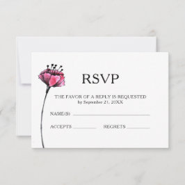 Floral Wedding RSVP