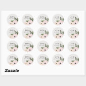 Floral Wedding Sprigs Sticker (Vel)