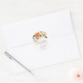 Floral Wedding Sticker (Envelop)