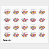 Floral Wedding Stickers (Vel)
