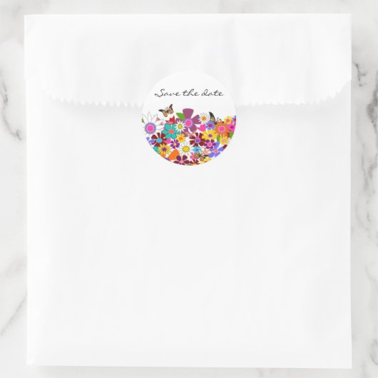 Floral Wedding Stickers (Tas)