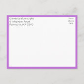 Floral Wedding Sunflower Daisy Rehearsal Dinner Aankondigingskaart (Achterkant)