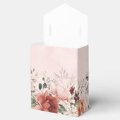 Floral Wedding Terracotta Spring Herfst Bedankdoosjes (Geopend)