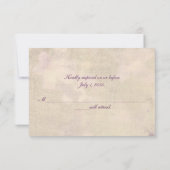Floral Wedding Twig RSVP (Achterkant)