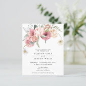 Floral Wedding Uitnodiging | Annabeth (Staand voorkant)