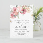Floral Wedding Uitnodiging | Annabeth (Staand voorkant)