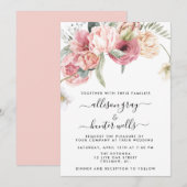 Floral Wedding Uitnodiging | Annabeth (Voorkant / Achterkant)