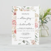 Floral Wedding Uitnodiging | Annabeth (Staand voorkant)