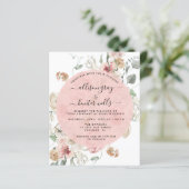 Floral Wedding Uitnodiging | Annabeth (Staand voorkant)