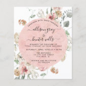 Floral Wedding Uitnodiging | Annabeth (Voorkant)