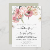 Floral Wedding Uitnodiging | Annabeth (Voorkant / Achterkant)