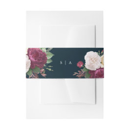 Floral Wedding Uitnodigingen Wikkel