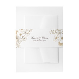  Floral Wedding Uitnodigingen Wikkel