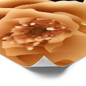 Floral Wedding Welcome Sign Sjabloon Poster (Hoek)