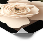 Floral Wedding Welcome Sign Sjabloon Poster (Hoek)