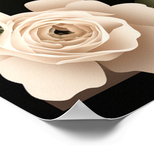 Floral Wedding Welcome Sign Sjabloon Poster (Hoek)