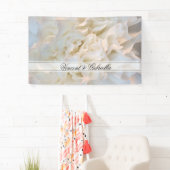 Floral Wedding White White Carnan Spandoek (Insitu)