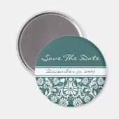 Floral Wedding Wijzigen in elke kleur Magneet (Voorkant / Achterkant)