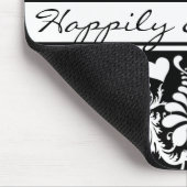 Floral Wedding Wijzigen in elke kleur Muismat (Hoek)