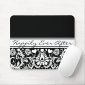 Floral Wedding Wijzigen in elke kleur Muismat (Met muis)