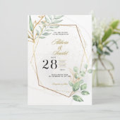 Floral Weddings Uitnodigingen & Stationery (Staand voorkant)