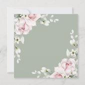 Floral Wediing | Uitgesteld | Wijziging van planne Kaart (Achterkant)