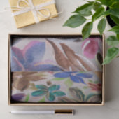 Floral-weefselpapier Tissuepapier (Geschenk)