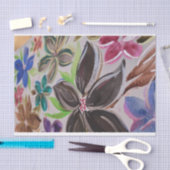 Floral-weefselpapier Tissuepapier (Craft)