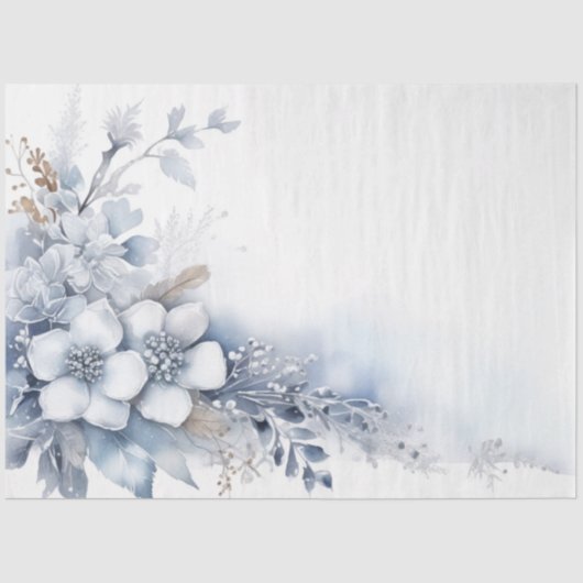 Floral-weefselpapier Tissuepapier (Voorkant)