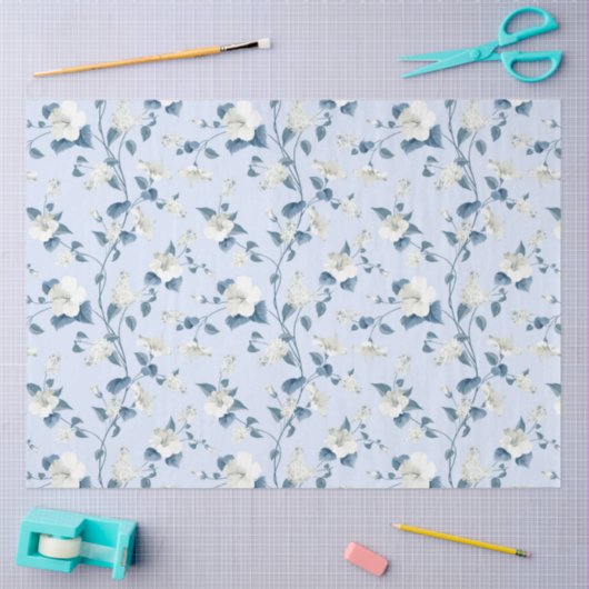 Floral-weefselpapier Tissuepapier (Craft)