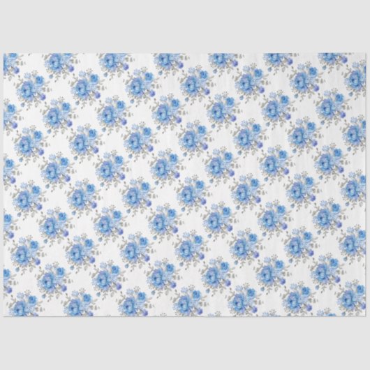 Floral-weefselpapier Tissuepapier (Voorkant)