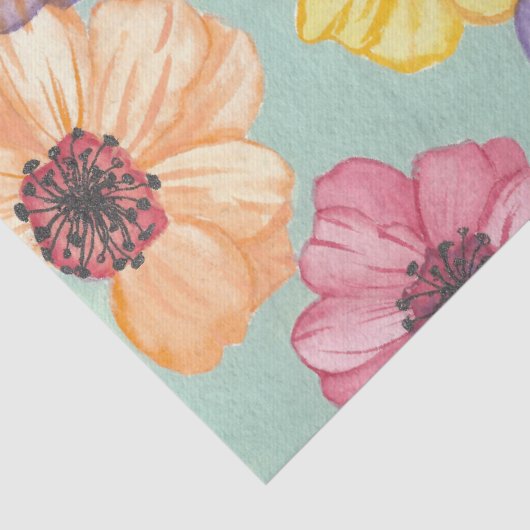 Floral-weefselpapier Tissuepapier (Detail)