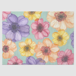 Floral-weefselpapier Tissuepapier