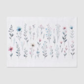 Floral-weefselpapier Tissuepapier (Voorkant)