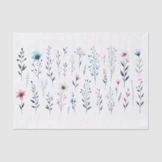 Floral-weefselpapier Tissuepapier