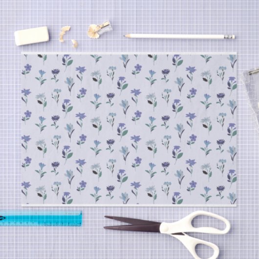 Floral-weefselpapier Tissuepapier (Craft)