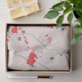 Floral-weefselpapier voor de rode en Chinese indus Tissuepapier (Geschenk)